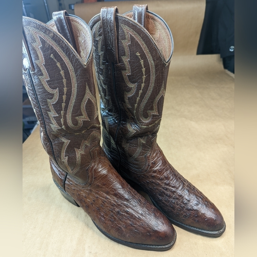 Lucchese Brown Ankle Boots
